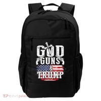2nd Amendment God Guns And Trump Backpack thumb 0