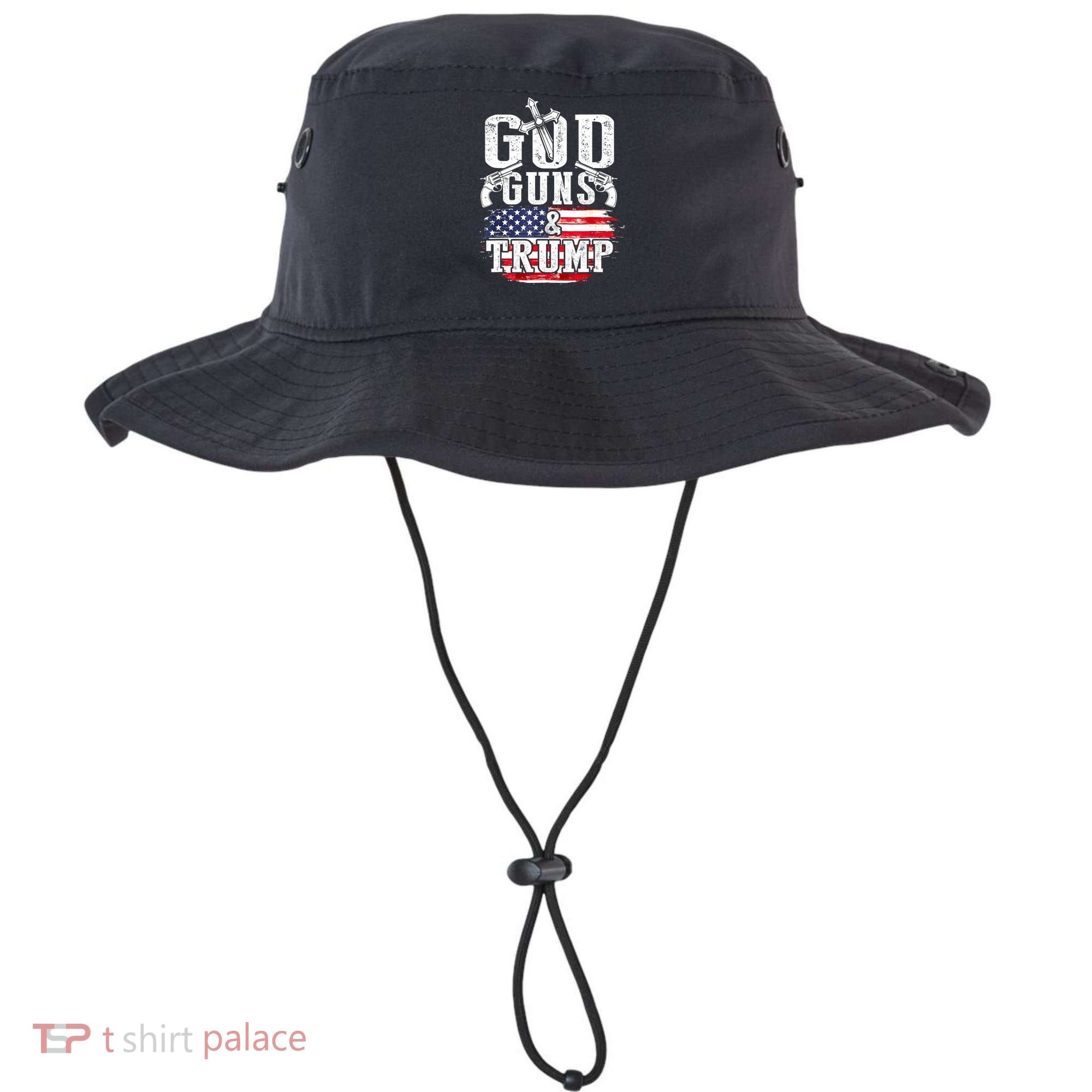 2nd Amendment God Guns And Trump Bucket Hat