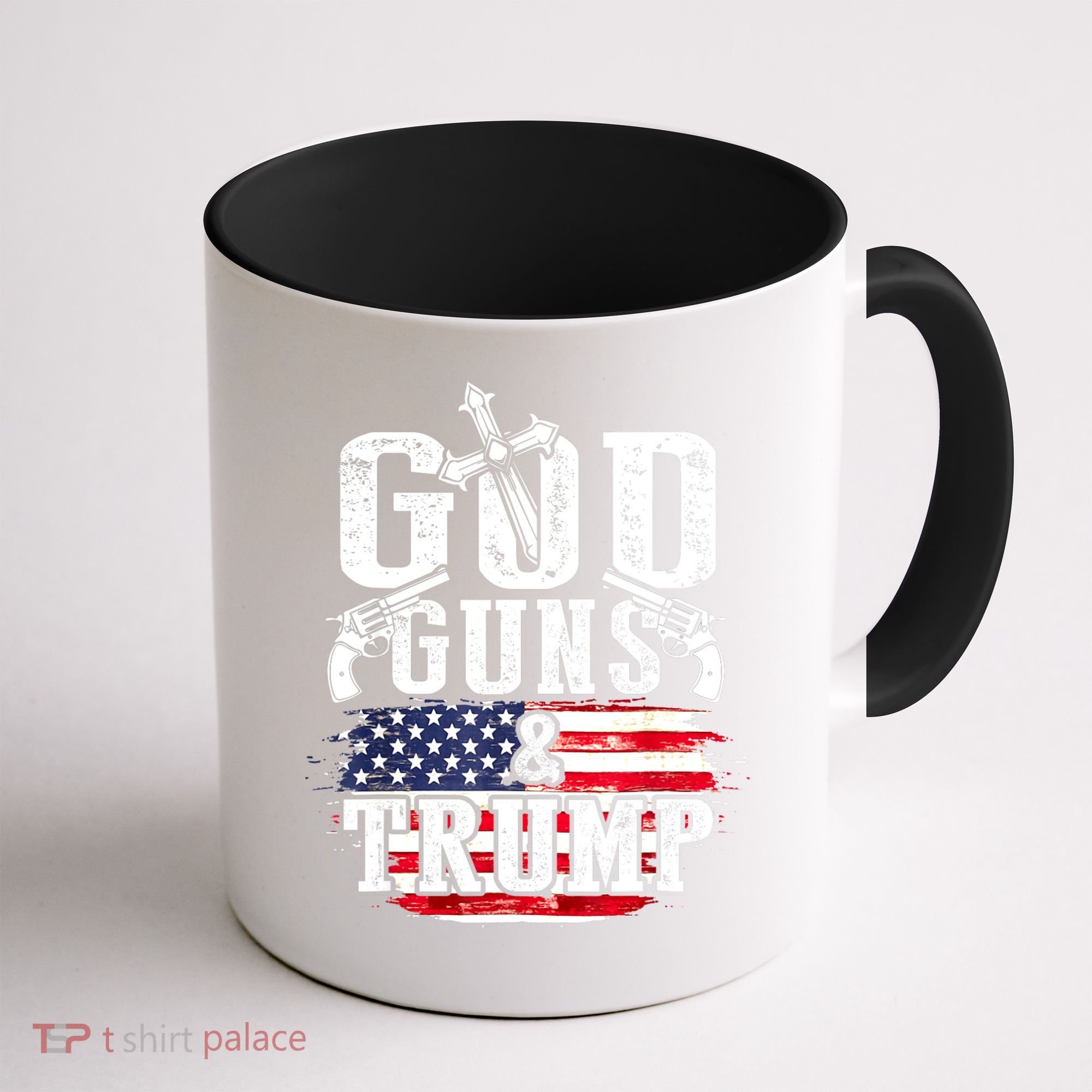 2nd Amendment God Guns And Trump Coffee Mug