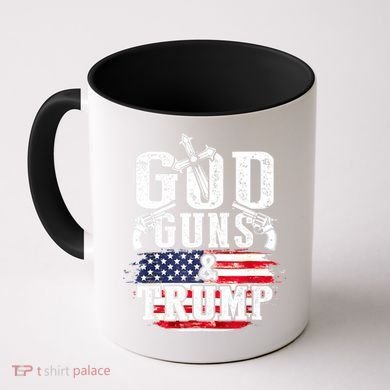 2nd Amendment God Guns And Trump Coffee Mug