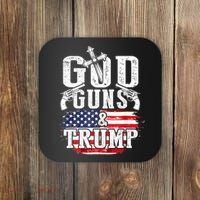 2nd Amendment God Guns And Trump Coaster thumb 0