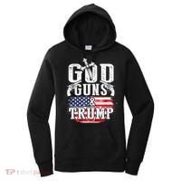 2nd Amendment God Guns And Trump Women's Hoodie thumb 0