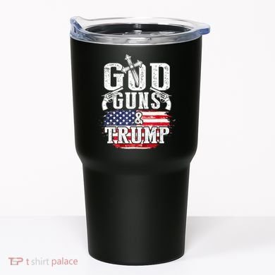 2nd Amendment God Guns And Trump Tumbler
