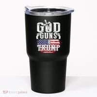 2nd Amendment God Guns And Trump Tumbler thumb 0