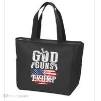 2nd Amendment God Guns And Trump Tote Bag thumb 3