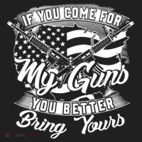 2nd Amendment If You Come For My Guns You Better Bring Yours Hat thumb 2