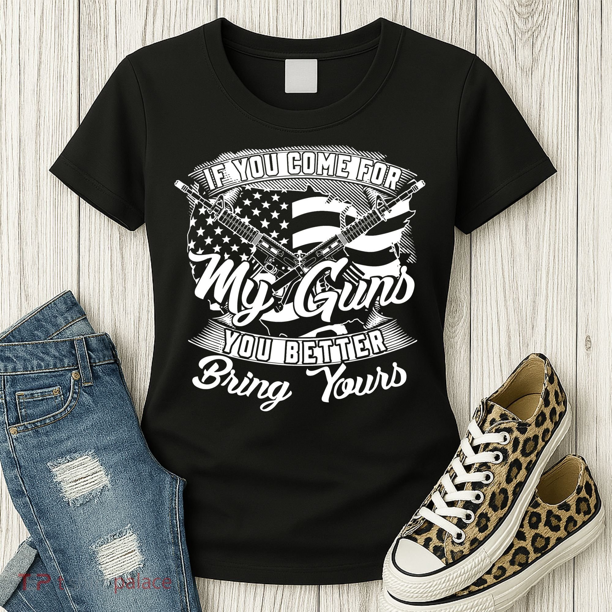 2nd Amendment If You Come For My Guns You Better Bring Yours Women's T-Shirt