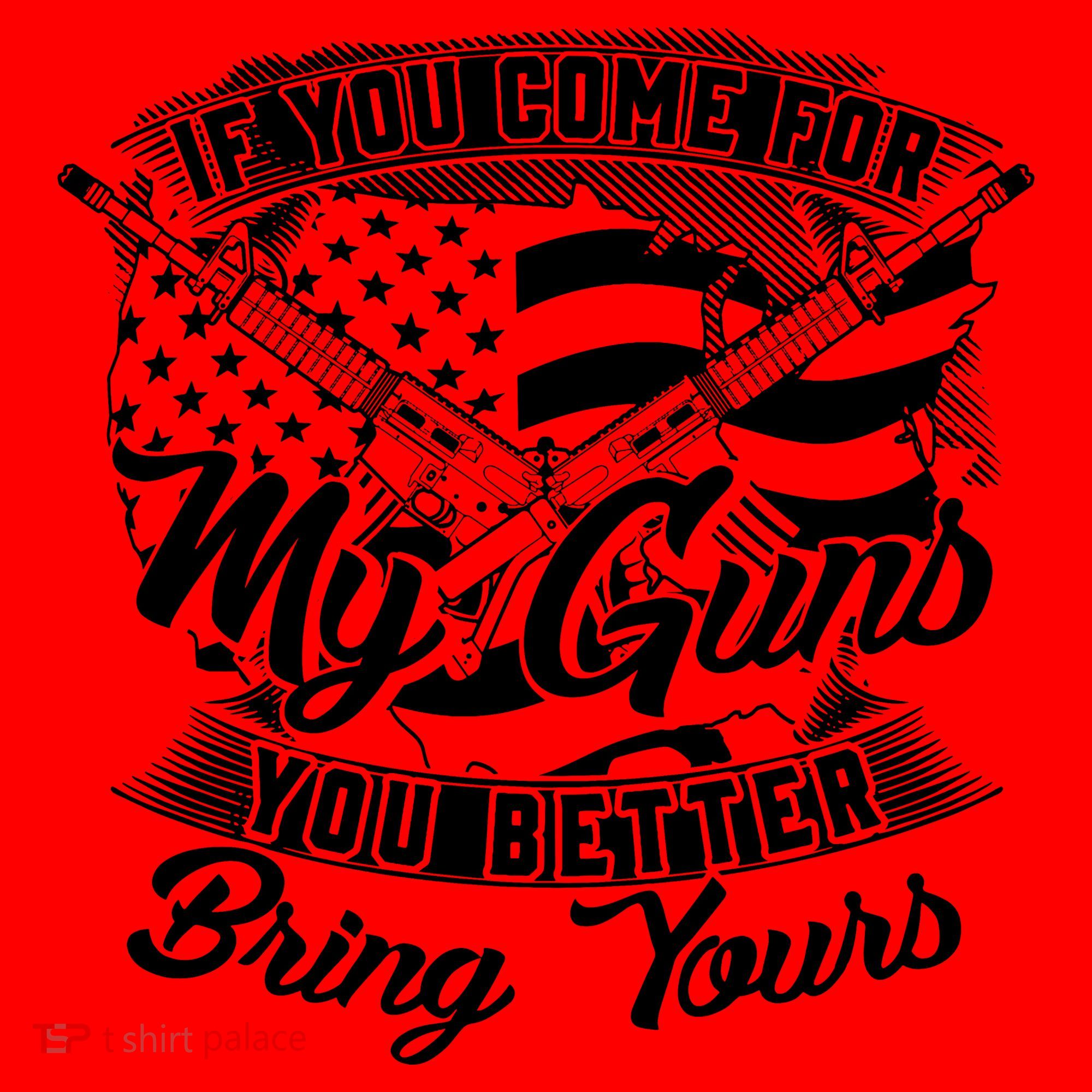 2nd Amendment If You Come For My Guns You Better Bring Yours Santa Hat