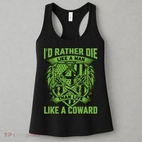 2nd Amendment I'd Rather Die Like A Man Than Live Like A Coward Women's Tank Top thumb 3