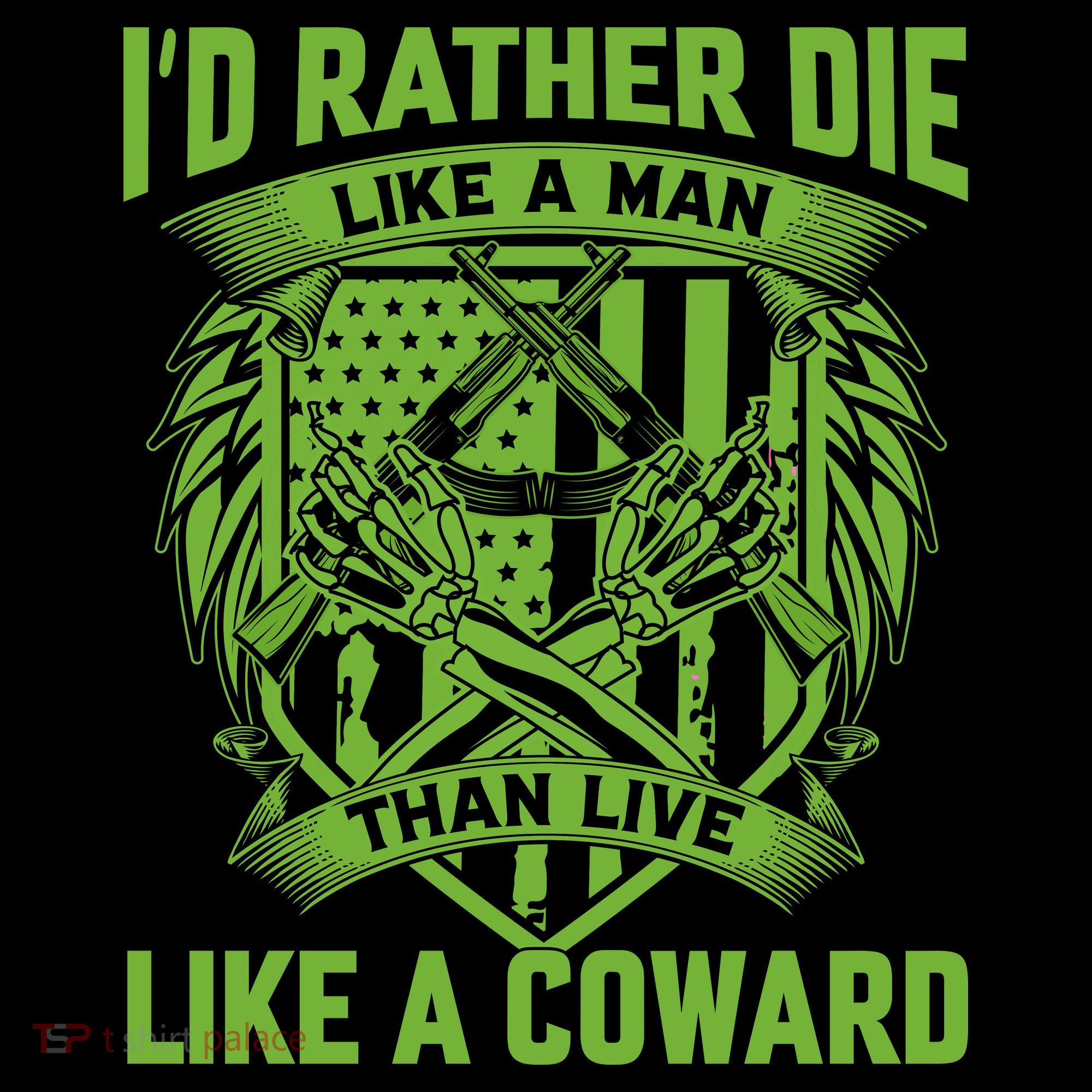 2nd Amendment I'd Rather Die Like A Man Than Live Like A Coward Women's Tank Top