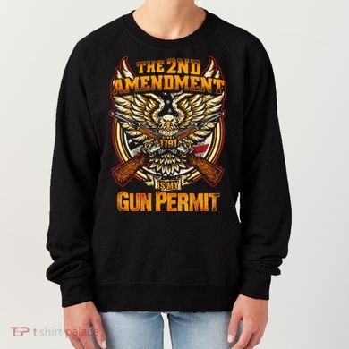 2nd Amendment Is My Gun Permit Women's Sweatshirt