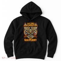 2nd Amendment Is My Gun Permit Hoodie thumb 0