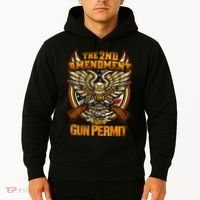 2nd Amendment Is My Gun Permit Hoodie thumb 2