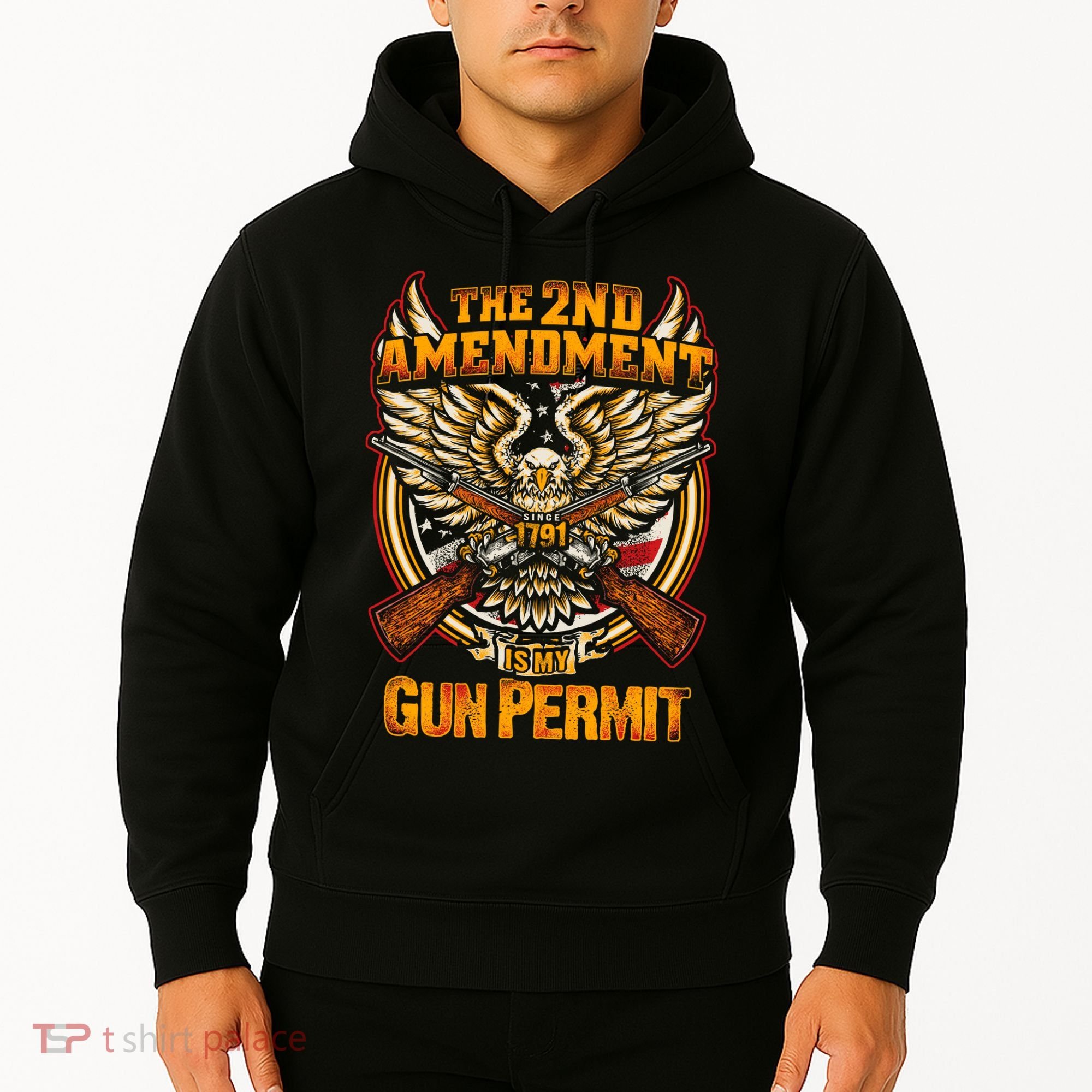 2nd Amendment Is My Gun Permit Hoodie