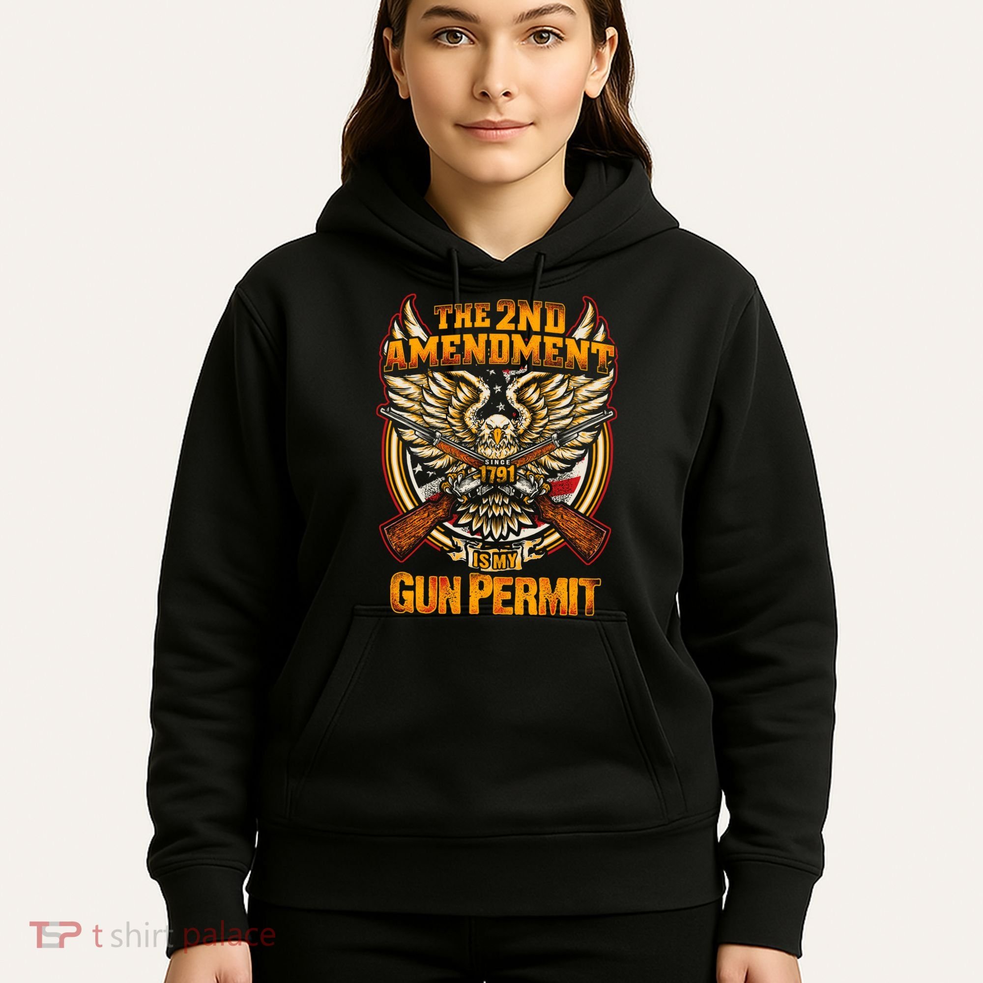 2nd Amendment Is My Gun Permit Hoodie