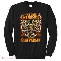 2nd Amendment Is My Gun Permit Sweatshirt thumb 0