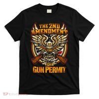2nd Amendment Is My Gun Permit T-Shirt thumb 0