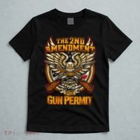 2nd Amendment Is My Gun Permit T-Shirt thumb 5