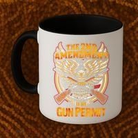 2nd Amendment Is My Gun Permit Coffee Mug thumb 2