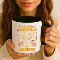 2nd Amendment Is My Gun Permit Coffee Mug thumb 3