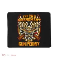 2nd Amendment Is My Gun Permit Mousepad thumb 0