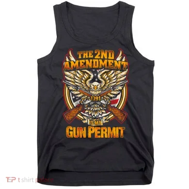 2nd Amendment Is My Gun Permit Tank Top