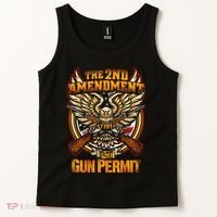 2nd Amendment Is My Gun Permit Tank Top thumb 2