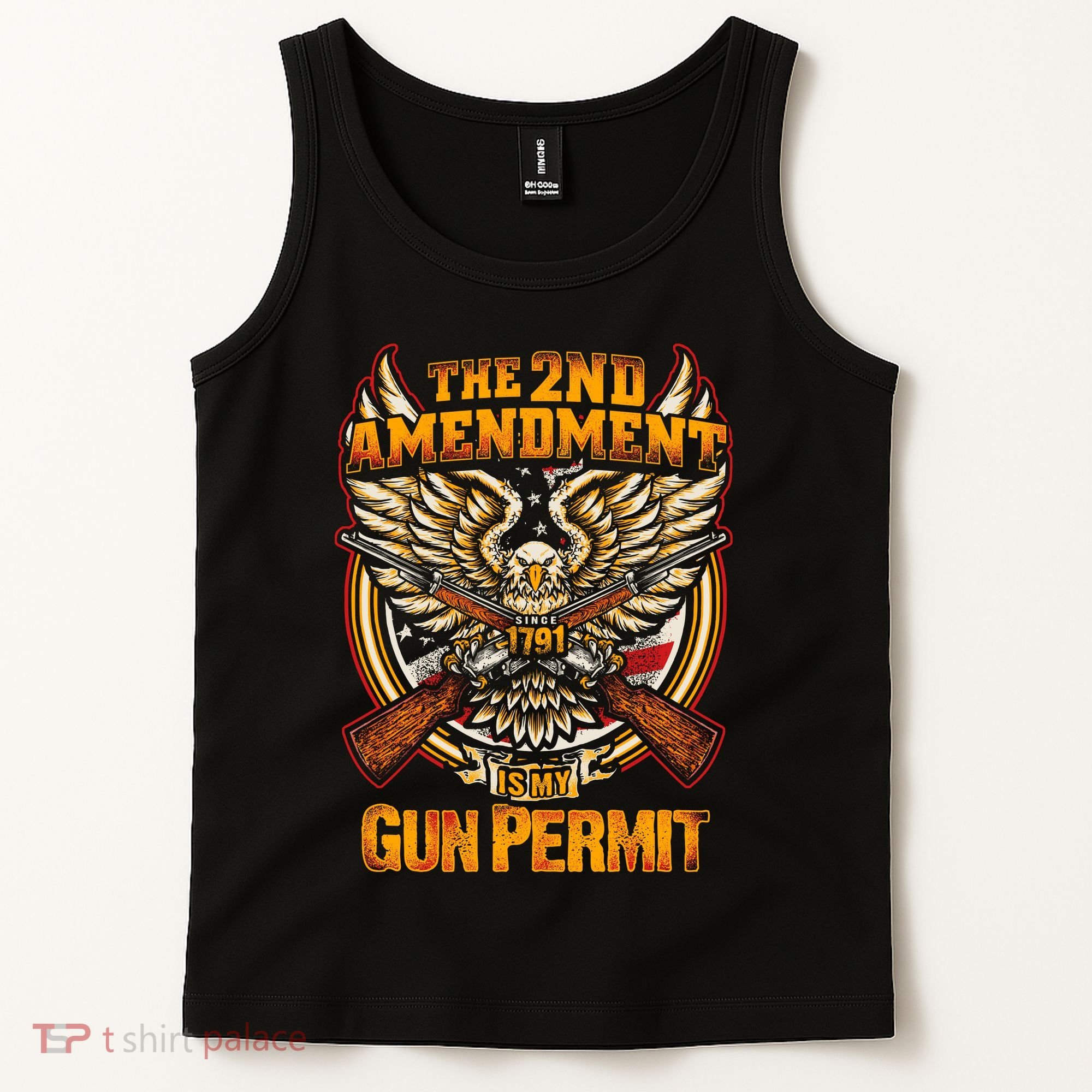2nd Amendment Is My Gun Permit Tank Top