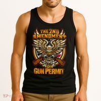 2nd Amendment Is My Gun Permit Tank Top thumb 3