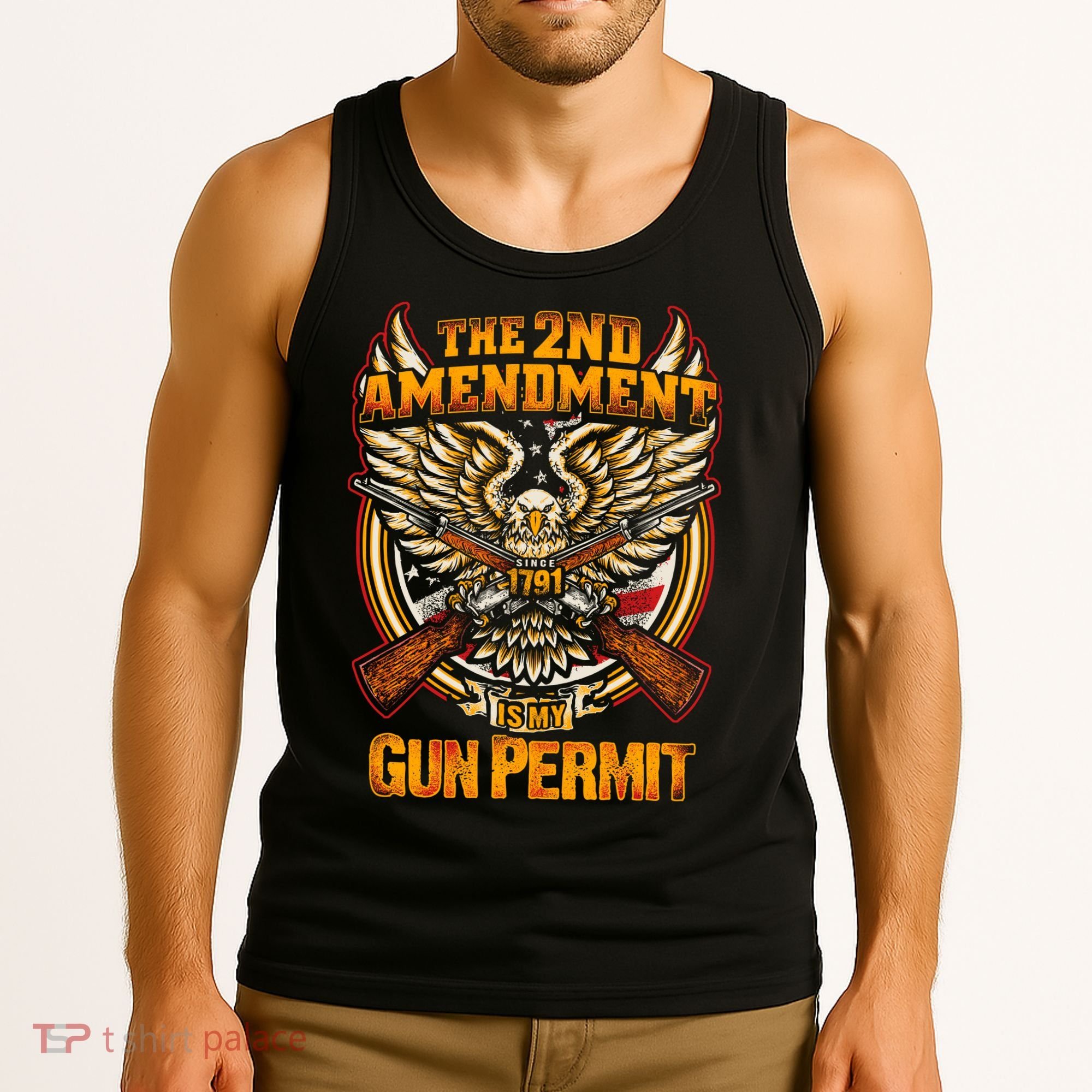 2nd Amendment Is My Gun Permit Tank Top