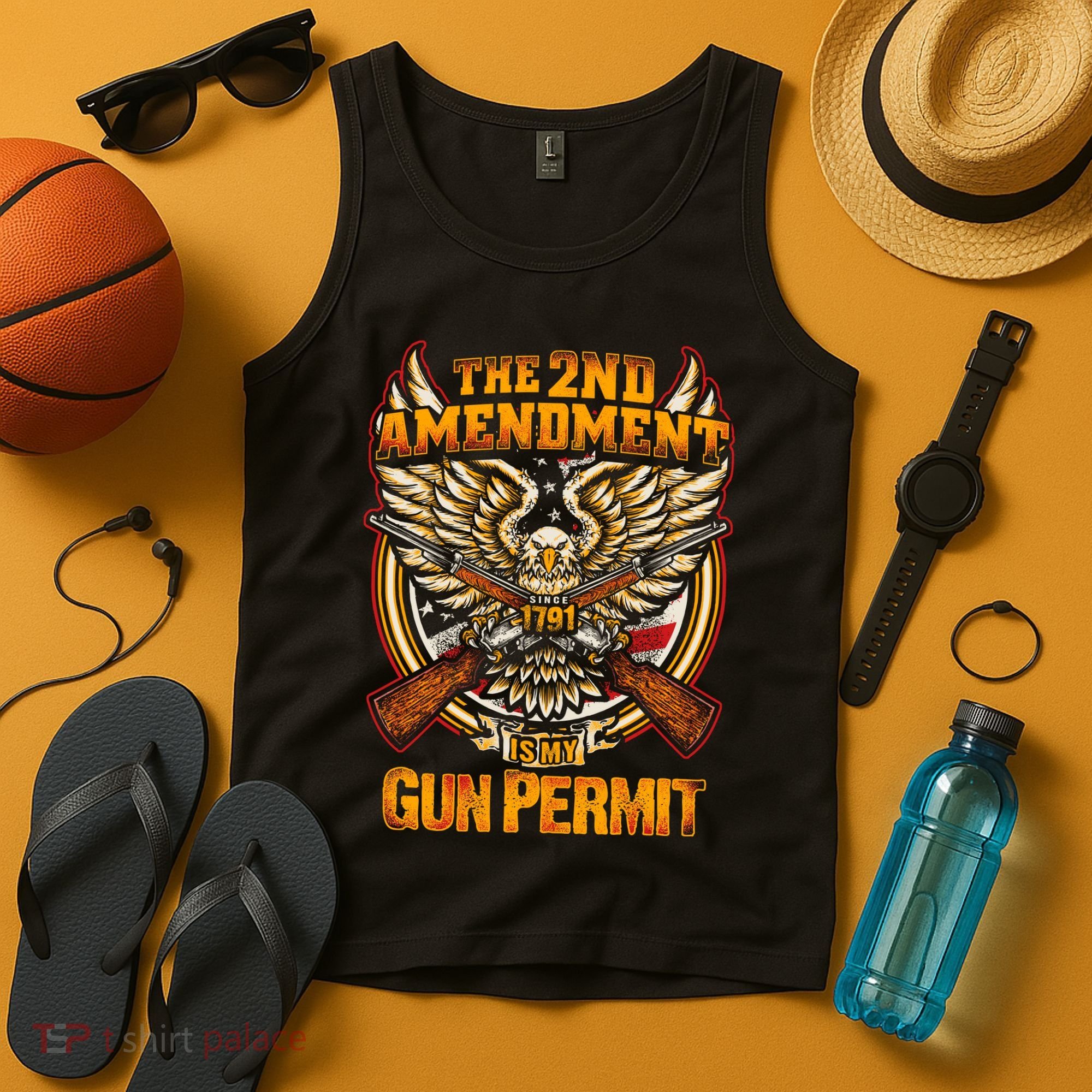 2nd Amendment Is My Gun Permit Tank Top