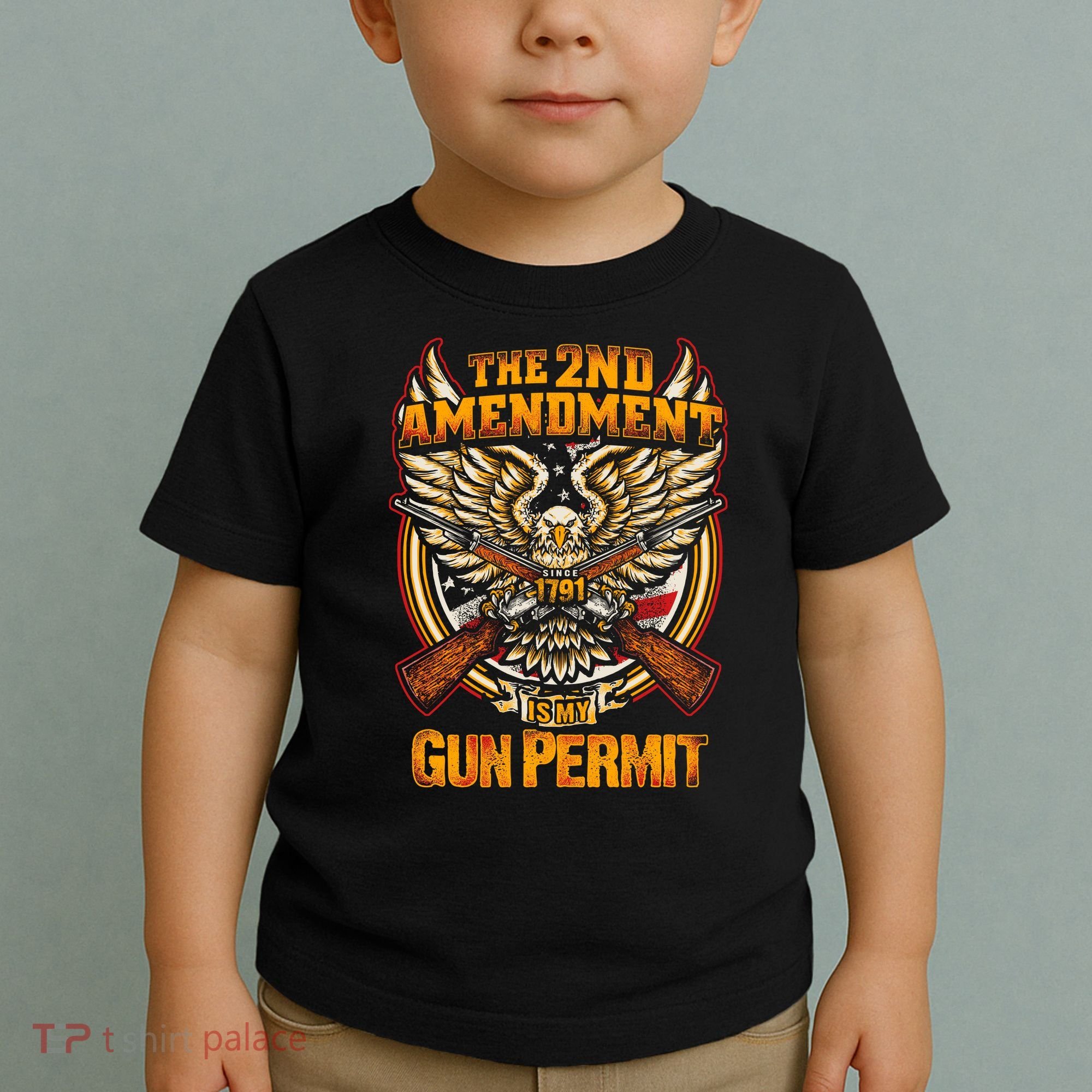 2nd Amendment Is My Gun Permit Toddler T-Shirt