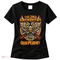 2nd Amendment Is My Gun Permit Women's T-Shirt thumb 0