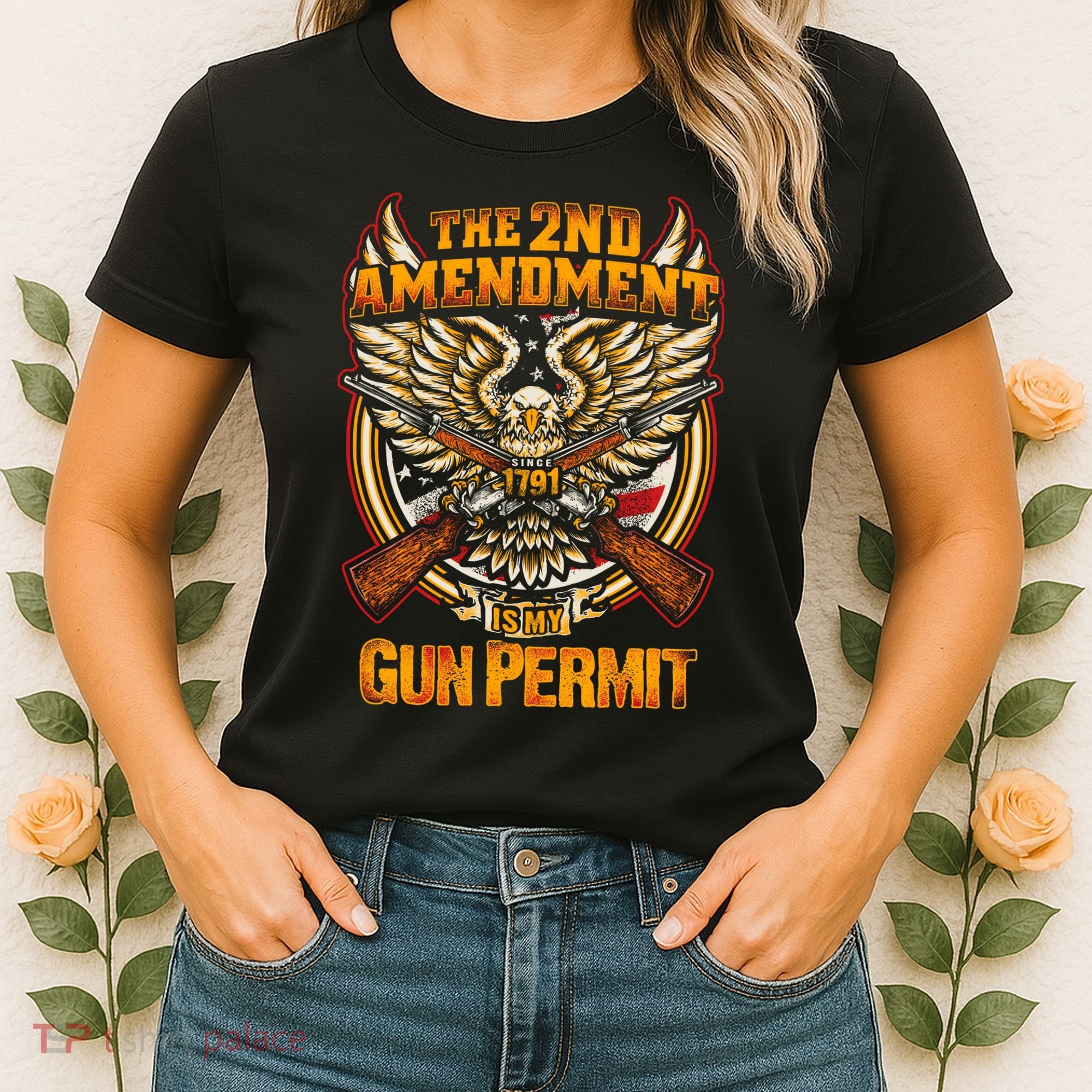 2nd Amendment Is My Gun Permit Women's T-Shirt