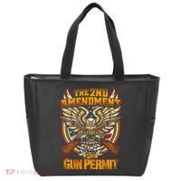 2nd Amendment Is My Gun Permit Tote Bag thumb 0