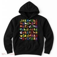 28 Arabic letters of the Arabic alphabet teacher Hoodie thumb 0