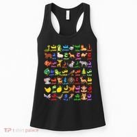 28 Arabic letters of the Arabic alphabet teacher Women's Tank Top thumb 0