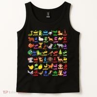 28 Arabic letters of the Arabic alphabet teacher Tank Top thumb 2