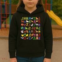 28 Arabic letters of the Arabic alphabet teacher Kids Hoodie thumb 3