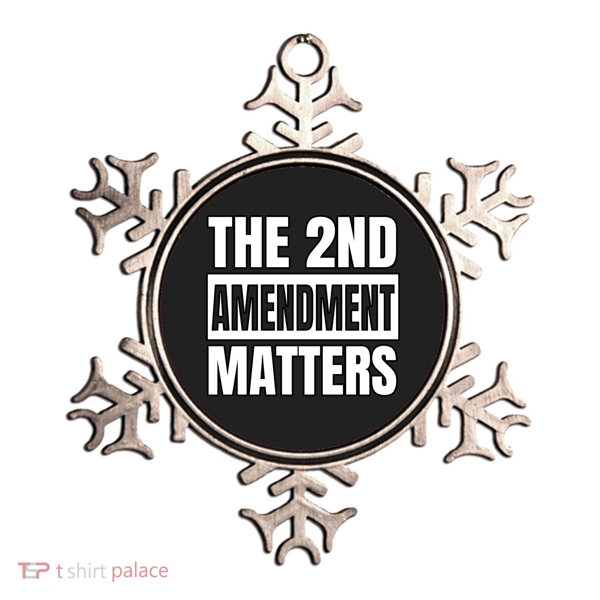 2nd Amendment Matters Ornament