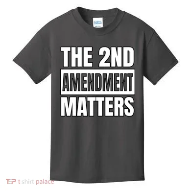 2nd Amendment Matters Kids T-Shirt