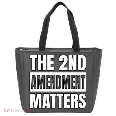 2nd Amendment Matters Tote Bag