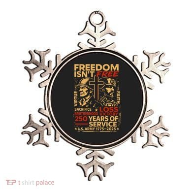 250th Anniversary Military Memorial Day 250 Years Ornament