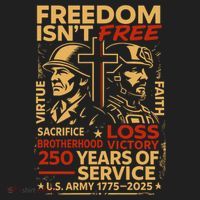 250th Anniversary Military Memorial Day 250 Years Hat thumb 2