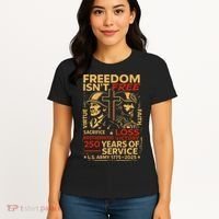 250th Anniversary Military Memorial Day 250 Years Women's T-Shirt thumb 4