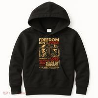 250th Anniversary Military Memorial Day 250 Years Kids Hoodie thumb 0