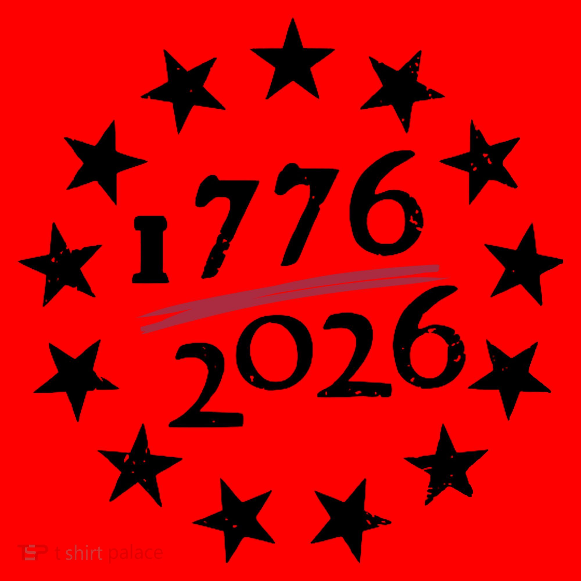 250th Anniversary Of America 1776-2026 Santa Hat