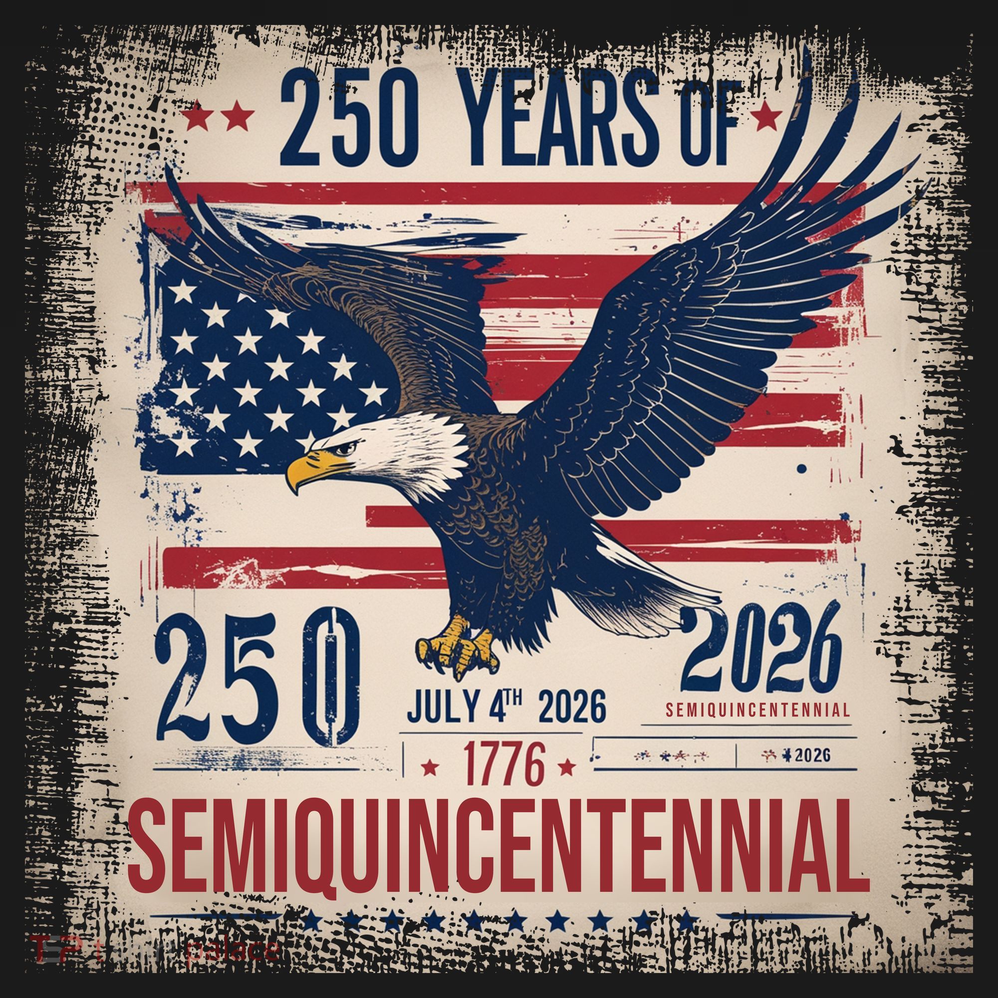 250th Anniversary Of American American Patriotism T-Shirt