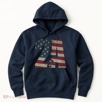 2nd Amendment Patriotic Gun Owner American Flag Rifle Hoodie thumb 0