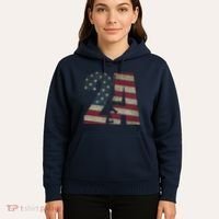2nd Amendment Patriotic Gun Owner American Flag Rifle Hoodie thumb 5